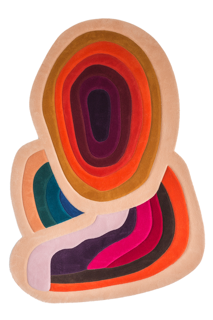Bomba Original colourful tufted wool rug by Milla Novo, photo 1 of 7